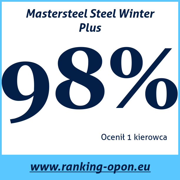 Test pneumatik Mastersteel Steel Winter Plus