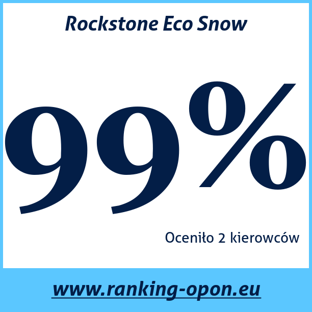 Test pneumatik Rockstone Eco Snow